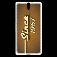 Coque Sony Xperia C5 Orange since 1957