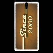 Coque Sony Xperia C5 Orange since 2000