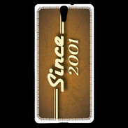 Coque Sony Xperia C5 Orange since 2001