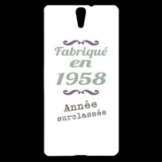 Coque Sony Xperia C5 Fabriqué en 1958 ZG