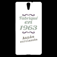 Coque Sony Xperia C5 Fabriqué en 1963 ZG