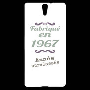 Coque Sony Xperia C5 Fabriqué en 1967 ZG