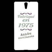 Coque Sony Xperia C5 Fabriqué en 1975 ZG