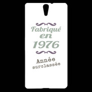 Coque Sony Xperia C5 Fabriqué en 1976 ZG