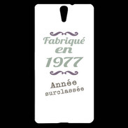 Coque Sony Xperia C5 Fabriqué en 1977 ZG