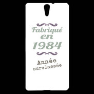 Coque Sony Xperia C5 Fabriqué en 1984 ZG