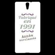 Coque Sony Xperia C5 Fabriqué en 1991 ZG