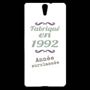 Coque Sony Xperia C5 Fabriqué en 1992 ZG