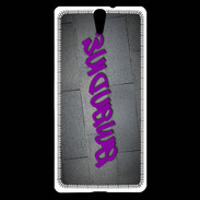 Coque Sony Xperia C5 Amandine Tag