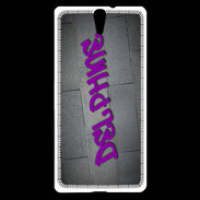 Coque Sony Xperia C5 Delphine Tag