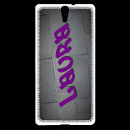 Coque Sony Xperia C5 Laura Tag