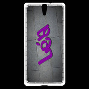 Coque Sony Xperia C5 Léa Tag