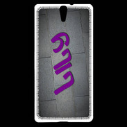 Coque Sony Xperia C5 Lily Tag