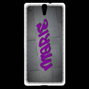 Coque Sony Xperia C5 Marie Tag
