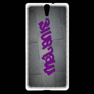 Coque Sony Xperia C5 Mélanie Tag