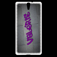Coque Sony Xperia C5 Valérie Tag