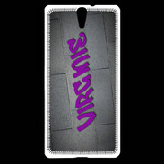 Coque Sony Xperia C5 Virginie Tag