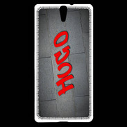 Coque Sony Xperia C5 Hugo Tag