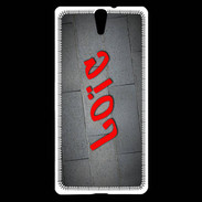 Coque Sony Xperia C5 Loïc Tag