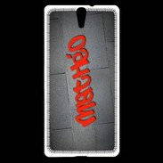 Coque Sony Xperia C5 Mathéo Tag