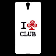 Coque Sony Xperia C5 I love Club