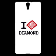 Coque Sony Xperia C5 I love Diamond