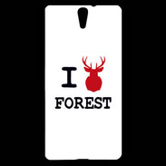 Coque Sony Xperia C5 I love Forest