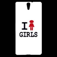 Coque Sony Xperia C5 I love Girl