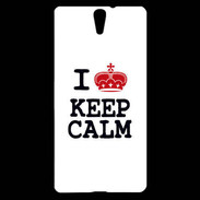 Coque Sony Xperia C5 I love Keep Calm