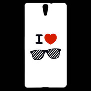 Coque Sony Xperia C5 I love Lunette Fun 3