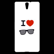 Coque Sony Xperia C5 I love Lunette Fun 4