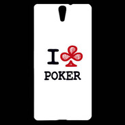 Coque Sony Xperia C5 I love Poker Club