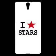 Coque Sony Xperia C5 I love Stars