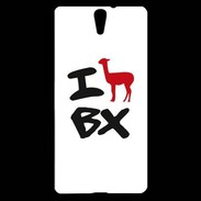 Coque Sony Xperia C5 I love Lama
