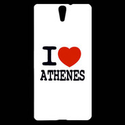 Coque Sony Xperia C5 I love Athenes