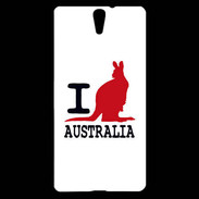 Coque Sony Xperia C5 I love Australia 2