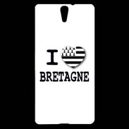 Coque Sony Xperia C5 I love Bretagne 3