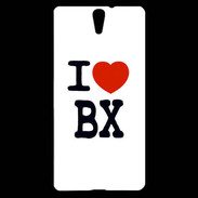 Coque Sony Xperia C5 I love BX