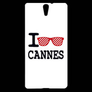 Coque Sony Xperia C5 I love Cannes 2