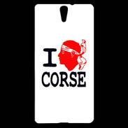 Coque Sony Xperia C5 I love Corse 2