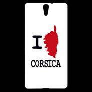 Coque Sony Xperia C5 I love Corsica 3