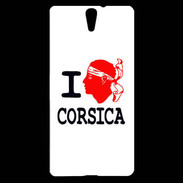Coque Sony Xperia C5 I love Corsica 2