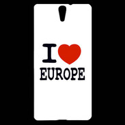 Coque Sony Xperia C5 I love Europe