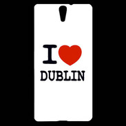 Coque Sony Xperia C5 I love Dublin
