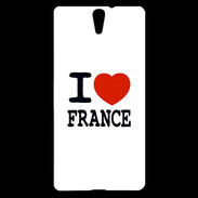 Coque Sony Xperia C5 I love France