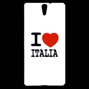 Coque Sony Xperia C5 I love Italia