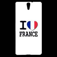 Coque Sony Xperia C5 I love France 2