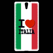 Coque Sony Xperia C5 I love Italia 3