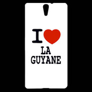Coque Sony Xperia C5 I love Guyane