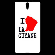 Coque Sony Xperia C5 I love Guyane 2